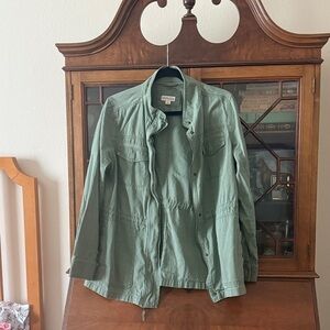 Green Utility Jacket women’s